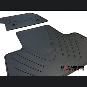 Alfa Romeo Stelvio Floor Mats - Genuine Alfa - All Weather Rubber